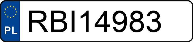 Numer rejestracyjny RBI 14983 posiada SEAT LEON - RBI14983