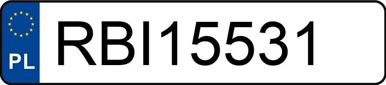 Numer rejestracyjny RBI 15531 posiada FORD Mondeo 2.0 TDCi MR`07 E4 Trend - RBI15531 Numer rejestracyjny RBI 15531 posiada FORD Mondeo 2.0 TDCi MR`07 E4 Trend - RBI15531