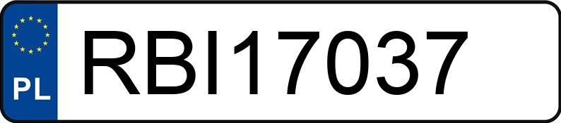 Numer rejestracyjny RBI 17037 posiada BMW 520 I - RBI17037 Numer rejestracyjny RBI 17037 posiada BMW 520 I - RBI17037