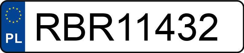 Numer rejestracyjny RBR 11432 posiada SKODA CITIGO - RBR11432