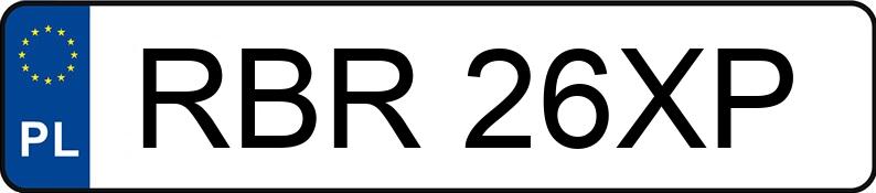 Numer rejestracyjny RBR 26XP posiada PEUGEOT 807 2.0 MR`02 E3 Trendy 145 Aut. - RBR26XP Numer rejestracyjny RBR 26XP posiada PEUGEOT 807 2.0 MR`02 E3 Trendy 145 Aut. - RBR26XP