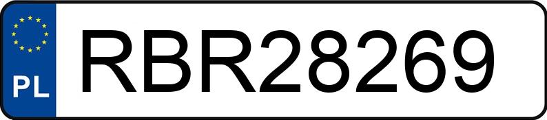 Numer rejestracyjny RBR 28269 posiada BMW 525 D - RBR28269 Numer rejestracyjny RBR 28269 posiada BMW 525 D - RBR28269