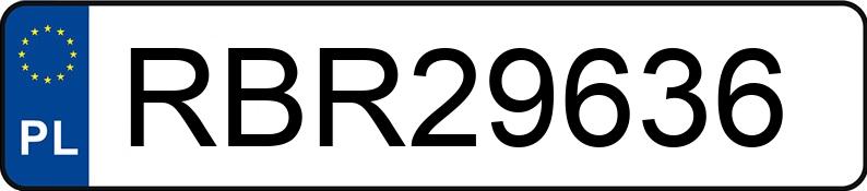 Numer rejestracyjny RBR 29636 posiada AUDI A6 Avant 3.0 TDi MR`11 E5 4G A6 Avant 3.0 TDi MR`11 E5 4G - RBR29636