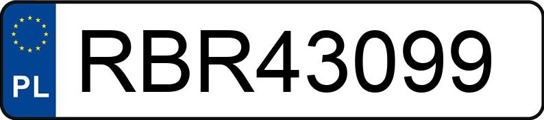 Numer rejestracyjny RBR 43099 posiada VOLKSWAGEN CADDY - RBR43099