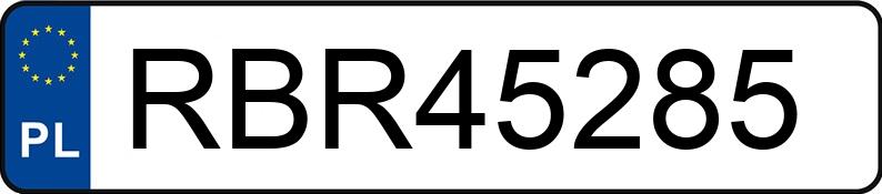 Numer rejestracyjny RBR 45285 posiada KIA SPORTAGE - RBR45285