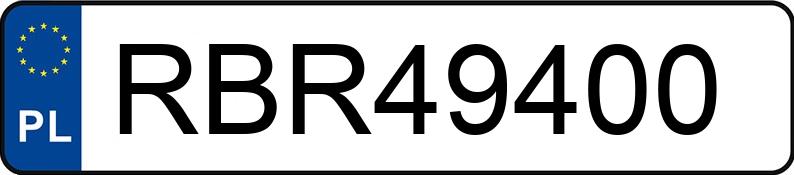Numer rejestracyjny RBR 49400 posiada SKODA KAROQ - RBR49400