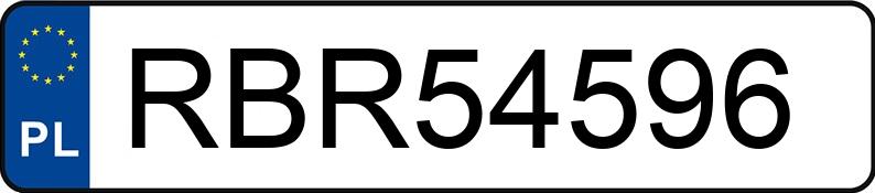 Numer rejestracyjny RBR 54596 posiada AUDI A4 Avant 2.0 TDi DPF MR`05 E4 8E A4 Avant 2.0 TDi DPF MR`05 E4 8E - RBR54596