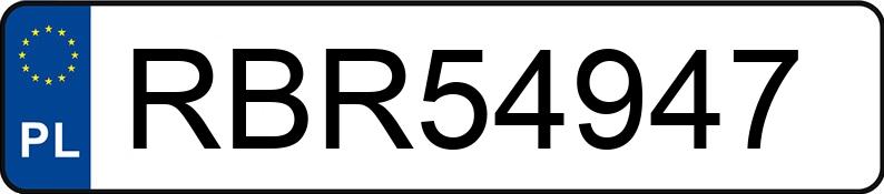 Numer rejestracyjny RBR 54947 posiada MERCEDES-BENZ C 180 Kompressor MR`07 E4 204 Classic - RBR54947