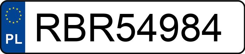 Numer rejestracyjny RBR 54984 posiada AUDI A3 - RBR54984 Numer rejestracyjny RBR 54984 posiada AUDI A3 - RBR54984