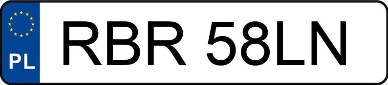 Numer rejestracyjny RBR 58LN posiada OPEL OMEGA B 16V 2.0 KAT - RBR58LN Numer rejestracyjny RBR 58LN posiada OPEL OMEGA B 16V 2.0 KAT - RBR58LN