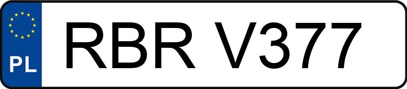 Numer rejestracyjny RBR V377 posiada MZ/MUZ Szosowe ETZ 150 - RBRV377