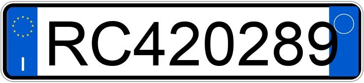 Numer rejestracyjny RC420289 posiada FIAT Uno