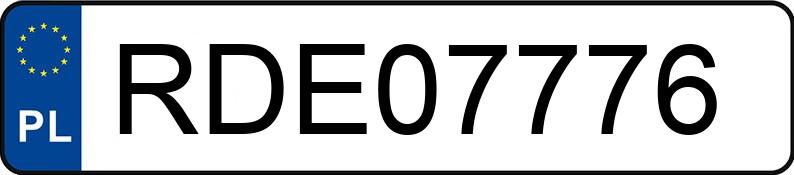 Numer rejestracyjny RDE 07776 posiada BMW 318I - RDE07776 Numer rejestracyjny RDE 07776 posiada BMW 318I - RDE07776
