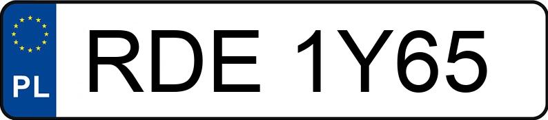 Numer rejestracyjny RDE 1Y65 posiada VOLKSWAGEN GOLF 1.9 TDI - RDE1Y65 Numer rejestracyjny RDE 1Y65 posiada VOLKSWAGEN GOLF 1.9 TDI - RDE1Y65