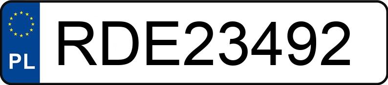Numer rejestracyjny RDE 23492 posiada PEUGEOT 206 CC - RDE23492 Numer rejestracyjny RDE 23492 posiada PEUGEOT 206 CC - RDE23492