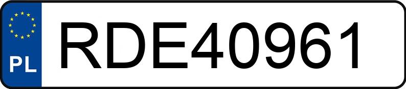 Numer rejestracyjny RDE 40961 posiada PEUGEOT 307 SW - RDE40961 Numer rejestracyjny RDE 40961 posiada PEUGEOT 307 SW - RDE40961