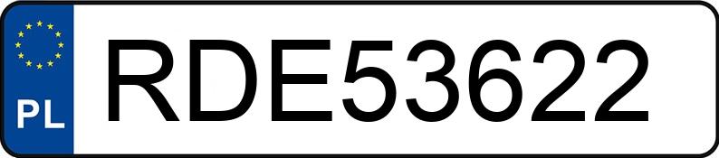 Numer rejestracyjny RDE 53622 posiada RENAULT TWINGO - RDE53622 Numer rejestracyjny RDE 53622 posiada RENAULT TWINGO - RDE53622