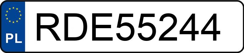 Numer rejestracyjny RDE 55244 posiada AUDI A3 2.0 FSI MR`06 E4 8P S line Sportpaket+ - RDE55244 Numer rejestracyjny RDE 55244 posiada AUDI A3 2.0 FSI MR`06 E4 8P S line Sportpaket+ - RDE55244