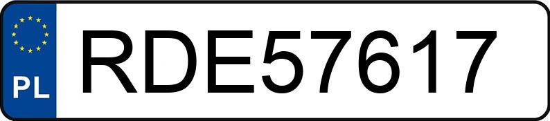 Numer rejestracyjny RDE 57617 posiada TOYOTA LAND CRUISER (150 SERIES) - RDE57617 Numer rejestracyjny RDE 57617 posiada TOYOTA LAND CRUISER (150 SERIES) - RDE57617