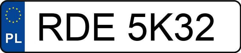 Numer rejestracyjny RDE 5K32 posiada PEUGEOT 106 1.6 Diesel MR`96 Symbio - RDE5K32 Numer rejestracyjny RDE 5K32 posiada PEUGEOT 106 1.6 Diesel MR`96 Symbio - RDE5K32