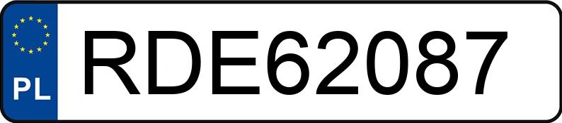 Numer rejestracyjny RDE 62087 posiada BMW 118D - RDE62087 Numer rejestracyjny RDE 62087 posiada BMW 118D - RDE62087