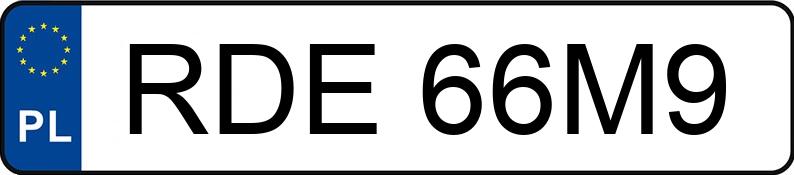 Numer rejestracyjny RDE66M9 posiada JEEP Grand Cherokee Renegade Aut.