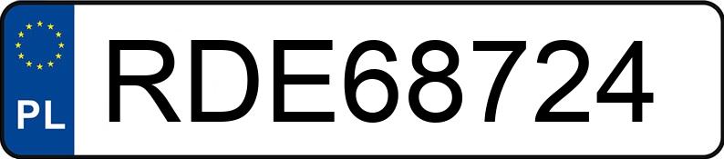 Numer rejestracyjny RDE 68724 posiada OPEL FRONTERA - RDE68724 Numer rejestracyjny RDE 68724 posiada OPEL FRONTERA - RDE68724