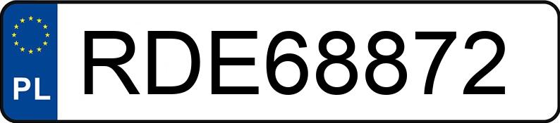 Numer rejestracyjny RDE 68872 posiada BMW 320 D - RDE68872 Numer rejestracyjny RDE 68872 posiada BMW 320 D - RDE68872