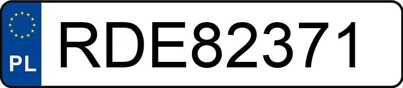 Numer rejestracyjny RDE 82371 posiada IVECO DAILY - RDE82371 Numer rejestracyjny RDE 82371 posiada IVECO DAILY - RDE82371