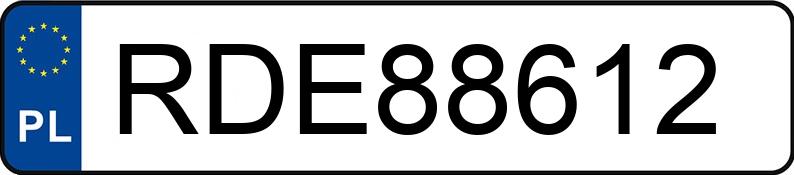 Numer rejestracyjny RDE 88612 posiada BMW 335I - RDE88612 Numer rejestracyjny RDE 88612 posiada BMW 335I - RDE88612