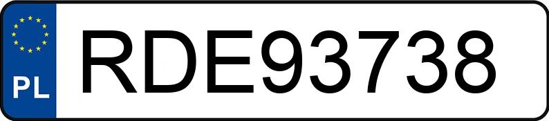 Numer rejestracyjny RDE 93738 posiada BMW 316i Kat. E36 316i Kat. E36 - RDE93738 Numer rejestracyjny RDE 93738 posiada BMW 316i Kat. E36 316i Kat. E36 - RDE93738