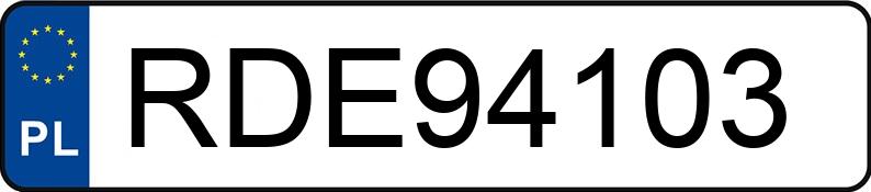 Numer rejestracyjny RDE 94103 posiada BMW 120 - RDE94103 Numer rejestracyjny RDE 94103 posiada BMW 120 - RDE94103
