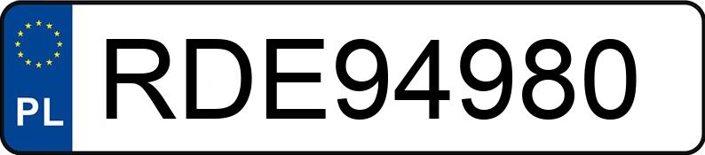 Numer rejestracyjny RDE 94980 posiada IVECO 35S18 - RDE94980 Numer rejestracyjny RDE 94980 posiada IVECO 35S18 - RDE94980