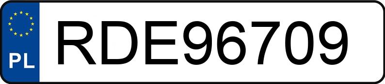 Numer rejestracyjny RDE 96709 posiada AUDI A3 - RDE96709 Numer rejestracyjny RDE 96709 posiada AUDI A3 - RDE96709