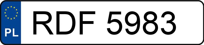 Numer rejestracyjny RDF 5983 posiada ZIŁ 131 - RDF5983