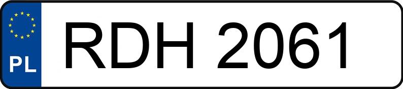 Numer rejestracyjny RDH 2061 posiada FSO-WARSZAWA POLONEZ CARO 1.6 - RDH2061 Numer rejestracyjny RDH 2061 posiada FSO-WARSZAWA POLONEZ CARO 1.6 - RDH2061