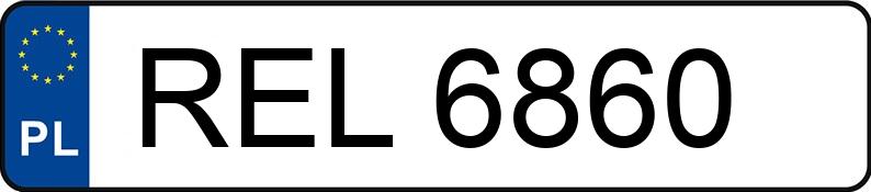 Numer rejestracyjny REL 6860 posiada OPEL - REL6860 Numer rejestracyjny REL 6860 posiada OPEL - REL6860