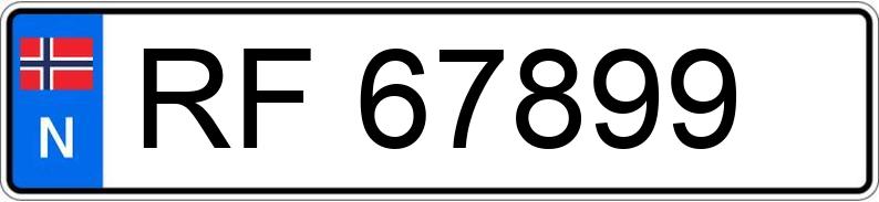 Numer rejestracyjny RF67899 posiada Volvo 240