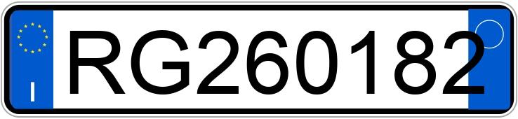 Numer rejestracyjny RG260182 posiada SEAT Ibiza 1a serie