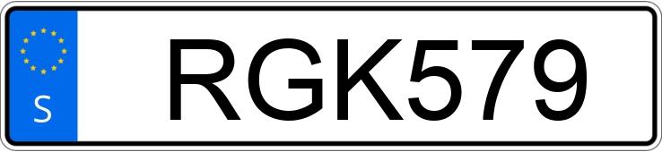 Numer rejestracyjny RGK579 posiada BMW 320i