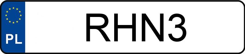 Numer rejestracyjny RHN 3 posiada DODGE Grand Caravan 3.6 Kat. MR`11 SXT Aut. - RHN3 Numer rejestracyjny RHN 3 posiada DODGE Grand Caravan 3.6 Kat. MR`11 SXT Aut. - RHN3