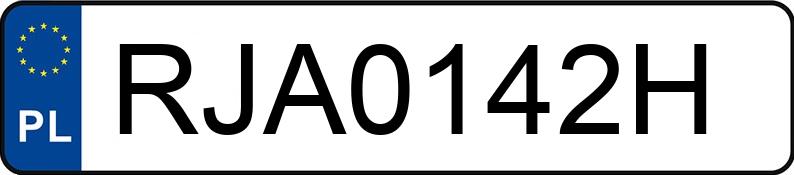 Numer rejestracyjny RJA 0142H posiada VOLVO V60 - RJA0142H Numer rejestracyjny RJA 0142H posiada VOLVO V60 - RJA0142H