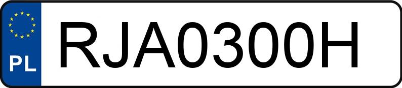 Numer rejestracyjny RJA 0300H posiada VOLVO XC40 - RJA0300H Numer rejestracyjny RJA 0300H posiada VOLVO XC40 - RJA0300H