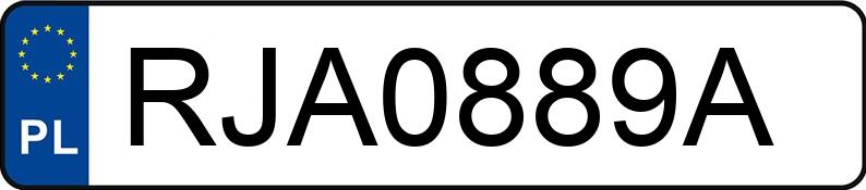 Numer rejestracyjny RJA 0889A posiada TOYOTA YARIS 1.5 TS - RJA0889A