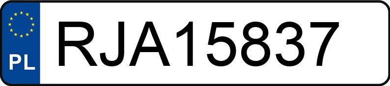 Numer rejestracyjny RJA 15837 posiada VOLVO V40 - RJA15837 Numer rejestracyjny RJA 15837 posiada VOLVO V40 - RJA15837