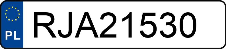 Numer rejestracyjny RJA 21530 posiada RENAULT SCENIC - RJA21530 Numer rejestracyjny RJA 21530 posiada RENAULT SCENIC - RJA21530
