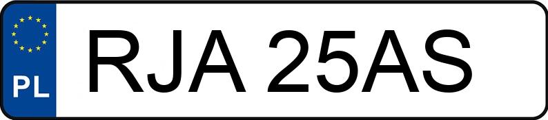 Numer rejestracyjny RJA 25AS posiada UAZ 3151 (469) 3151 (469) - RJA25AS