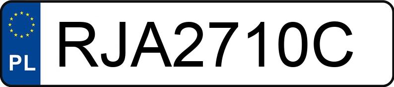 Numer rejestracyjny RJA 2710C posiada IVECO 35S15 - RJA2710C