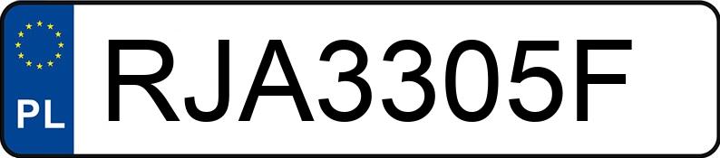 Numer rejestracyjny RJA 3305F posiada TOYOTA RAV 4 2.0 TD MR`01 E3 4x4 - RJA3305F Numer rejestracyjny RJA 3305F posiada TOYOTA RAV 4 2.0 TD MR`01 E3 4x4 - RJA3305F