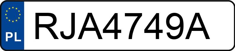 Numer rejestracyjny RJA 4749A posiada BMW 645CI - RJA4749A